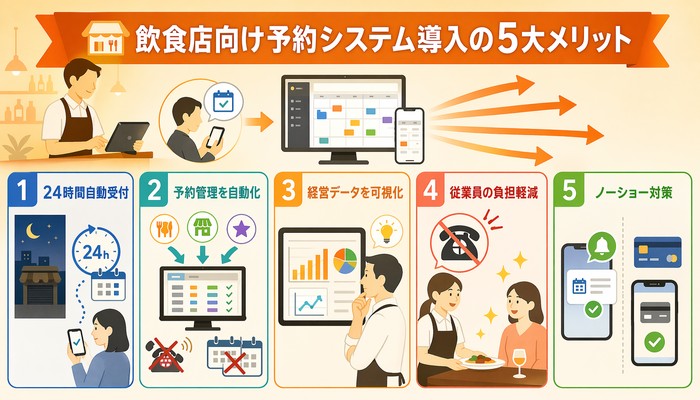 飲食店 予約システム
