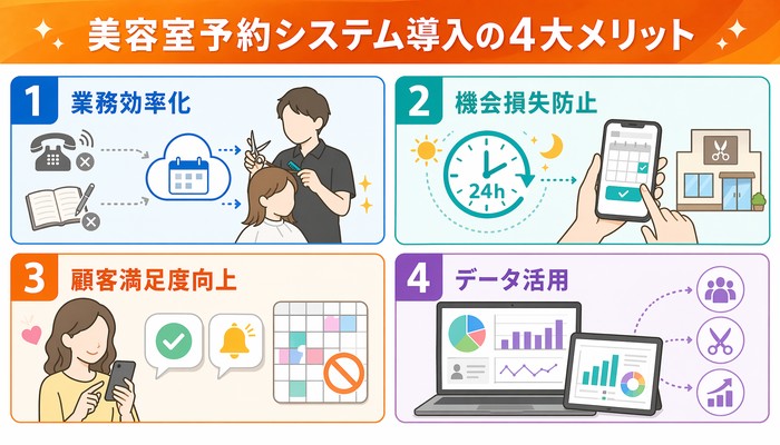 美容室 予約システム