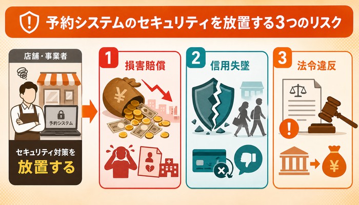 予約システム セキュリティ