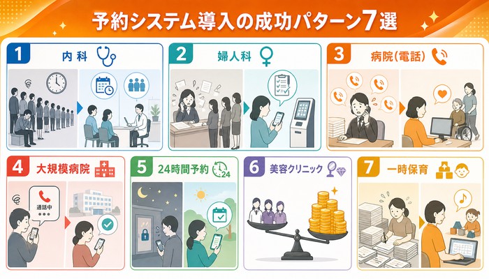 予約システム 導入事例 病院