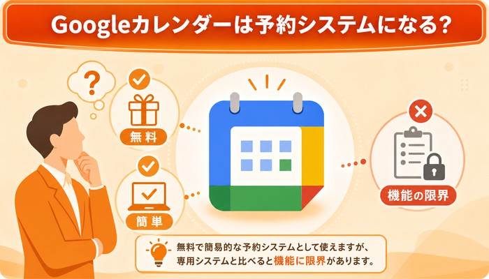 Googleカレンダー 予約システム