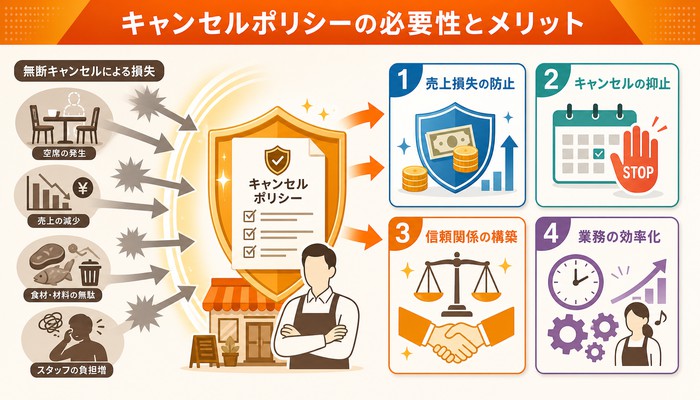 キャンセルポリシー 書き方