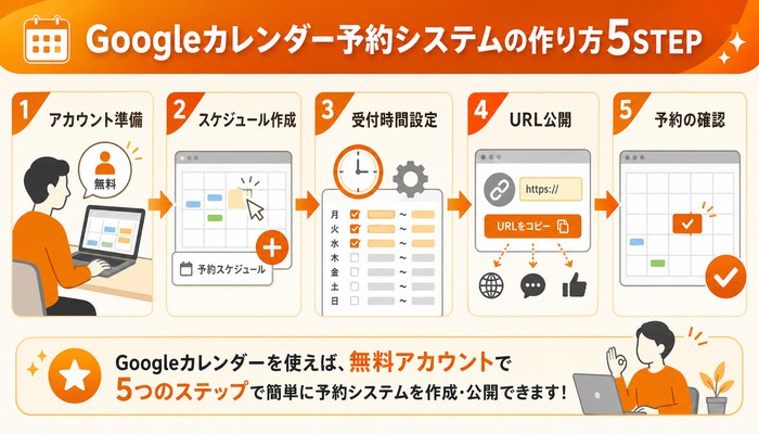 Googleカレンダー 予約システム