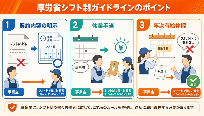 シフト管理 コツ