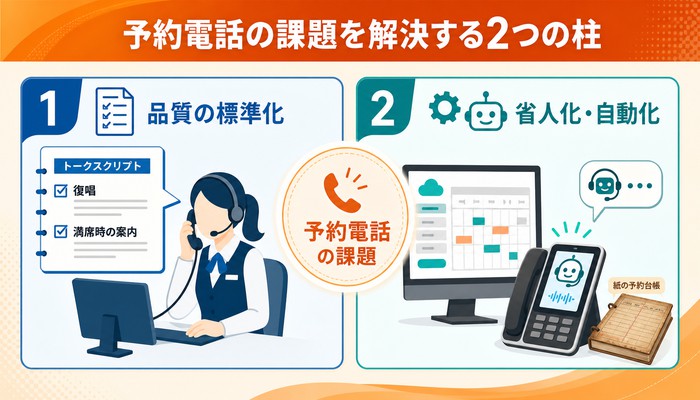 予約電話 対応